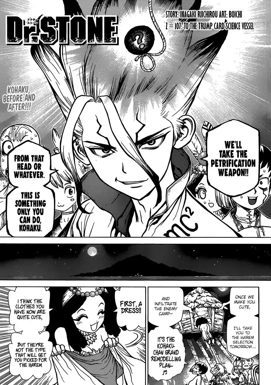 Dr. Stone Chapter 107 1